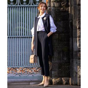 組曲（KUMIKYOKU） ジャケット ノーカラージャケット 「KUMIKYOKU NAVY