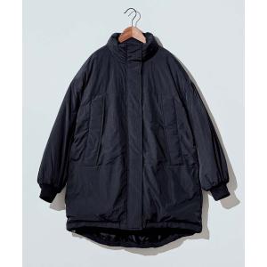 ダウンコート ダウンジャケット ＩＥＤＩＴ　アクティブなシーンでも活躍するミリタリー風ダウン遣いコート レディース