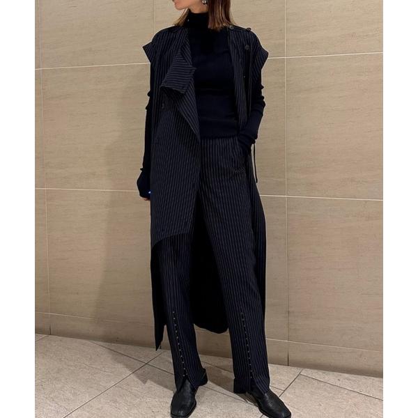 パンツ ピンストライプスリムパンツ / Pin Stripe Slim Pants レディース