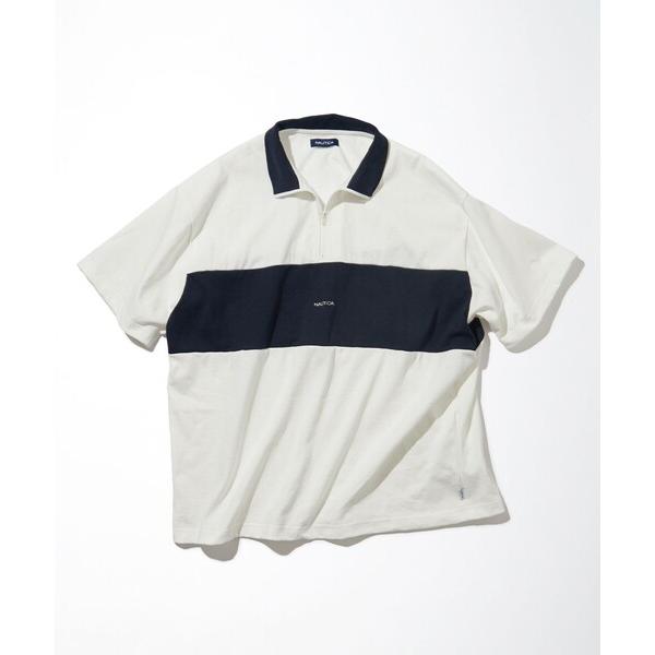 「NAUTICA」 半袖Tシャツ MEDIUM ホワイト メンズ