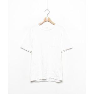 メンズ 「EDIFICE」 半袖Tシャツ MEDIUM ホワイト｜zozo