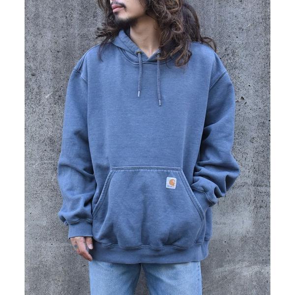 パーカー 「ヴィンテージ古着」Carhartt / カーハート ロゴ スウェットパーカー ルーズシル...