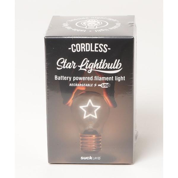 照明 「SUCK UK」サックユーケー Cordless Star Lightbulb