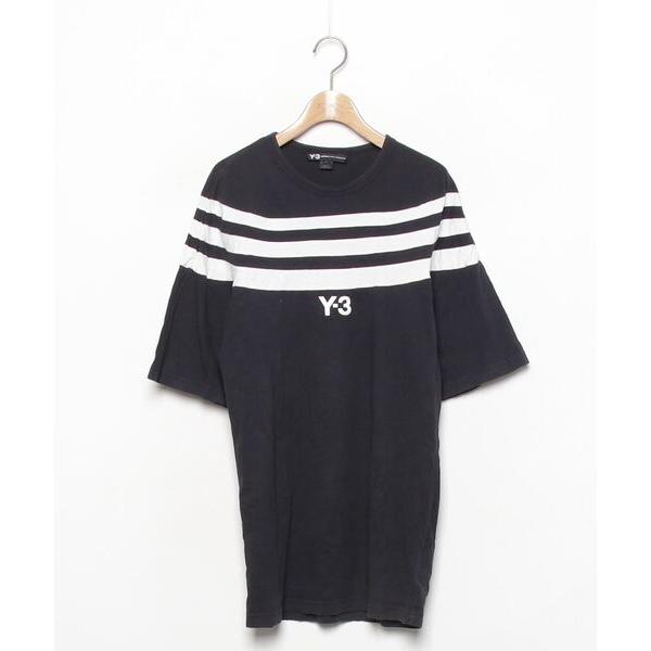 「Y-3」 半袖Tシャツ SMALL ブラック メンズ