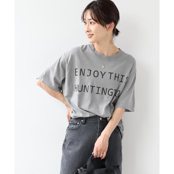 レディース 「THE DAY ON THE BEACH」 半袖Tシャツ FREE グレー