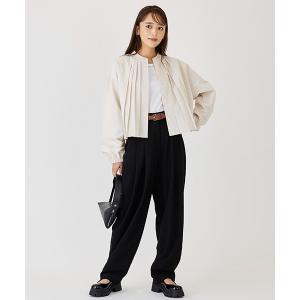 パンツ 「LADIES」「AJUGA.」タックパンツ（大人サイズ） レディース