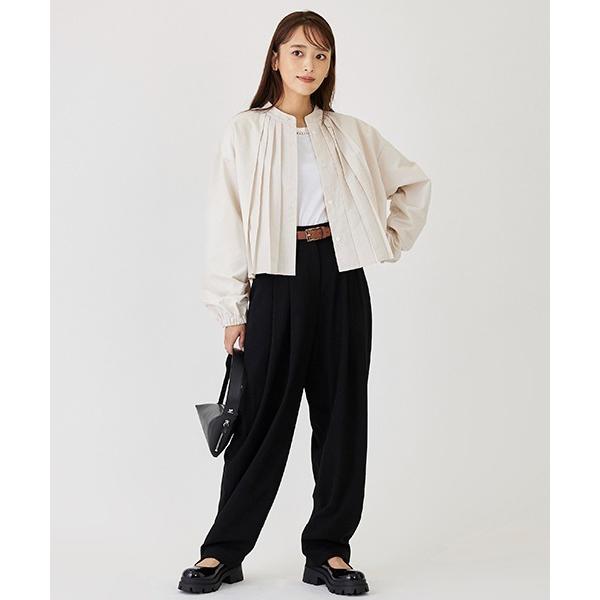 パンツ 「LADIES」「AJUGA.」タックパンツ（大人サイズ） レディース