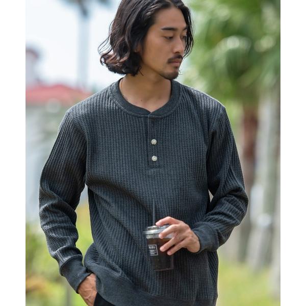 tシャツ 「JEMORGAN LONG JOHNS/ジェーイーモーガンロングジョーンズ」ヘンリーネッ...