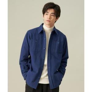 シャツ ヘビーウェイトネル長袖シャツ メンズ