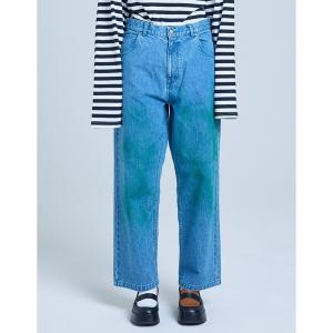 パンツ デニム ジーンズ レディース airbrushed denim pants｜zozo