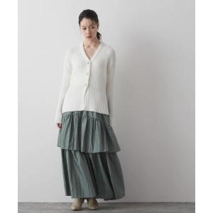 ニット セーター モヘア混ニットカーディガン レディース