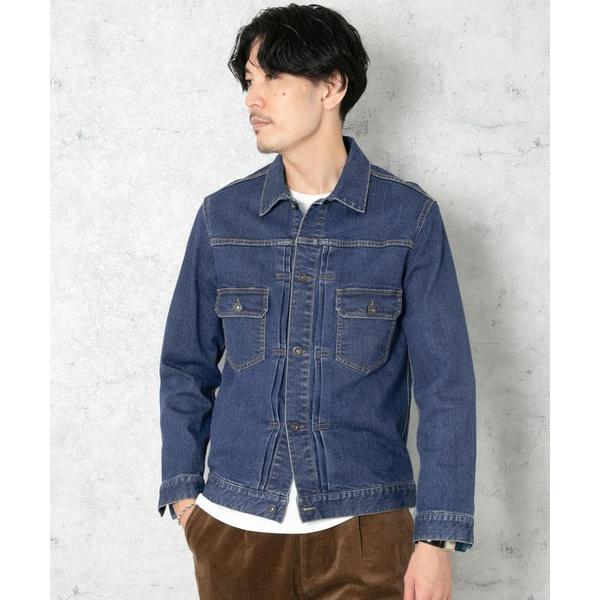 「URBAN RESEARCH ROSSO MEN」 デニムジャケット MEDIUM ライトインディ...