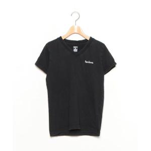 レディース 「BEN DAVIS」 ワンポイント半袖Tシャツ FREE ブラック｜zozo