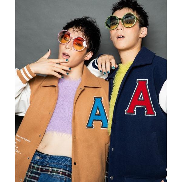 スタジャン ANNA SUI NYC ボーイフレンドスタジャン レディース