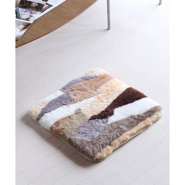 クッション クッションカバー ふわふわムートンクッション チェアマット座布団