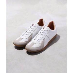 スニーカー GERMAN TRAINER 別注レザースニーカー レディース