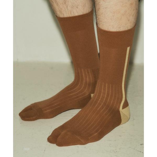 靴下 「 The Role design / ザ・ロールデザイン 」 SIDE LINE SOCKS...