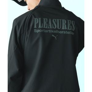 ジャケット ブルゾン メンズ PUMA/プーマ×PLEASURES/プレジャーズ ジップオフ 中綿 ジャケット｜zozo