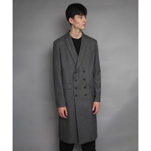 メンズ コート チェスターコート DOUBLE BREASTED CHESTERFIELD COAT｜zozo