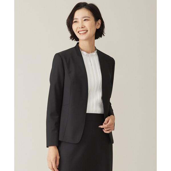 ジャケット ノーカラージャケット 「セットアップ対応」BAHARIYE SOLID ノーカラー ジャ...