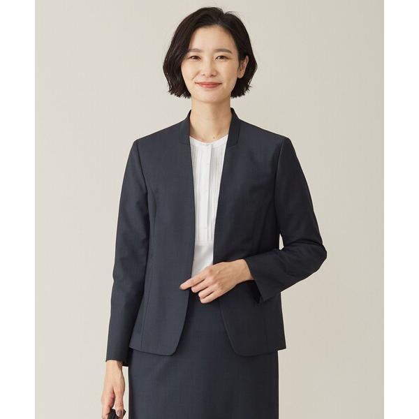 ジャケット ノーカラージャケット 「セットアップ対応」BAHARIYE1 ノーカラー ジャケット レ...