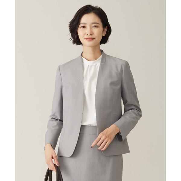 ジャケット ノーカラージャケット 「セットアップ対応」BAHARIYE2 ノーカラー ジャケット レ...