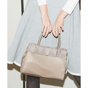 TOCCA　トッカ　ベージュ　パソコンバック　ビジネスバック TOCCA（トッカ） ビジネスバッグ TINY RIBBON PCバッグ レディース