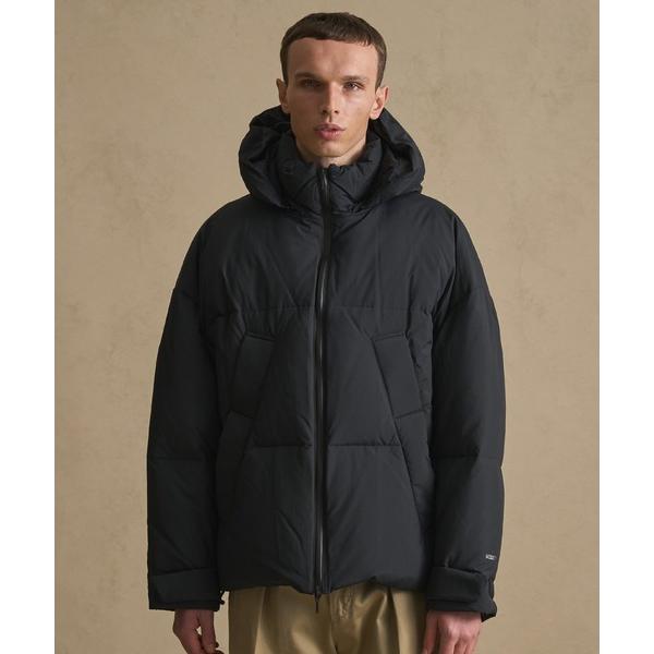 ダウンジャケット ダウン 「高機能 / 650FP」PERTEX 2way フーデッドダウン / 撥...