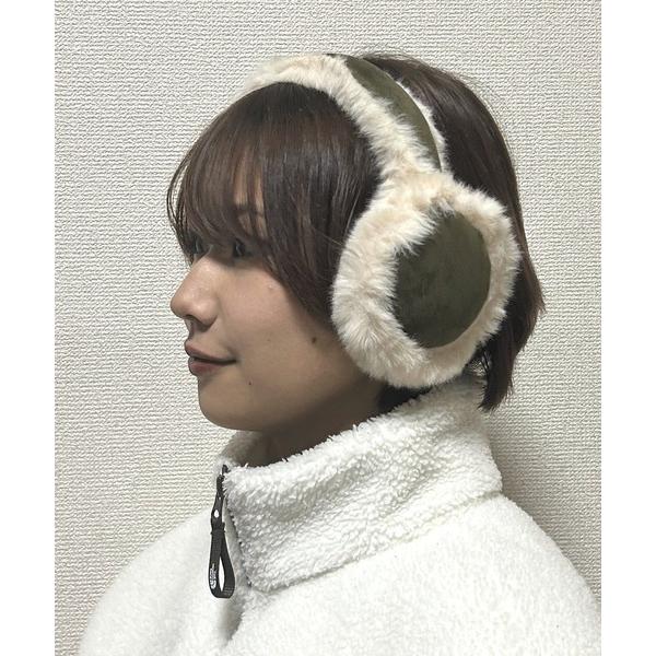 耳当て イヤーマフ ヘッドホン 型 もこもこ エコファー イヤーマフ レディース メンズ