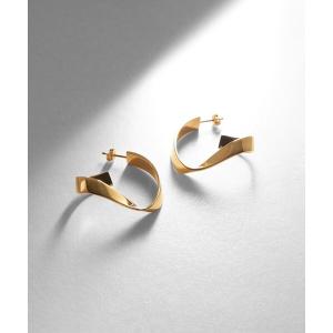 ete（エテ） ピアス K18YG e_Grain バイカラー ピアス レディース