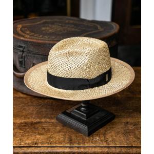 HERMES 美品 エルメス パナマハット サイズ56 ベージュ シルバー金具  