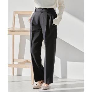 パンツ 美・美・美あったかタックワイドパンツ レディース
