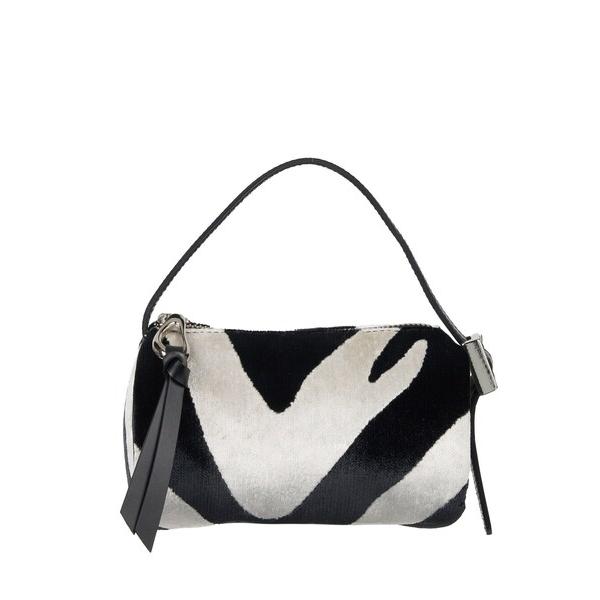 「ゼブラ チャームバッグ」 レディース