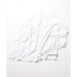 tシャツ 「Los Angeles Apparel /ロサンゼルス アパレル」 Long Sleeve Grmnt Dye CrewNeck 6.5o