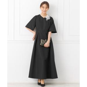 ドレス 「マザードレス」グログラン シンプル 無地ドレス/ワンピース/結婚式/パーティー/クルージング/発表会