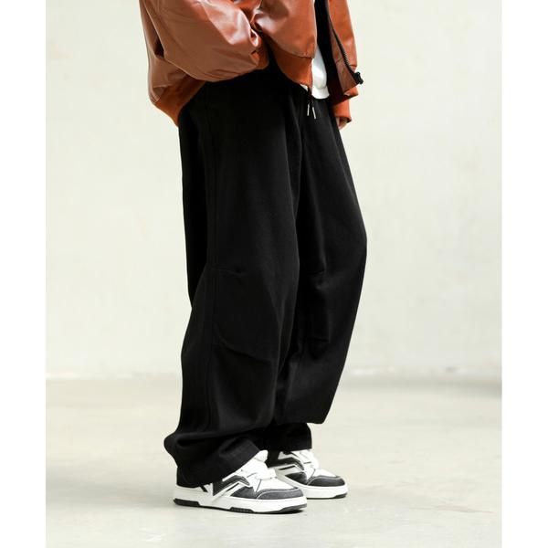 ジーンズ 「neos -addictive design-」ルーズシルエット バルーン ワイド デニ...