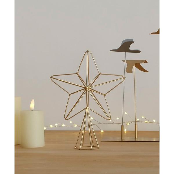 インテリア shesay　星のワイヤーツリートッパー