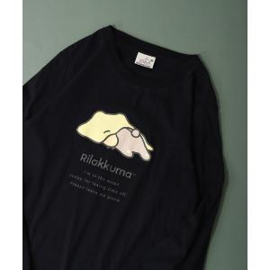 tシャツ Rilakkuma 天竺クルーネック長袖Ｔシャツ レディース メンズの商品画像