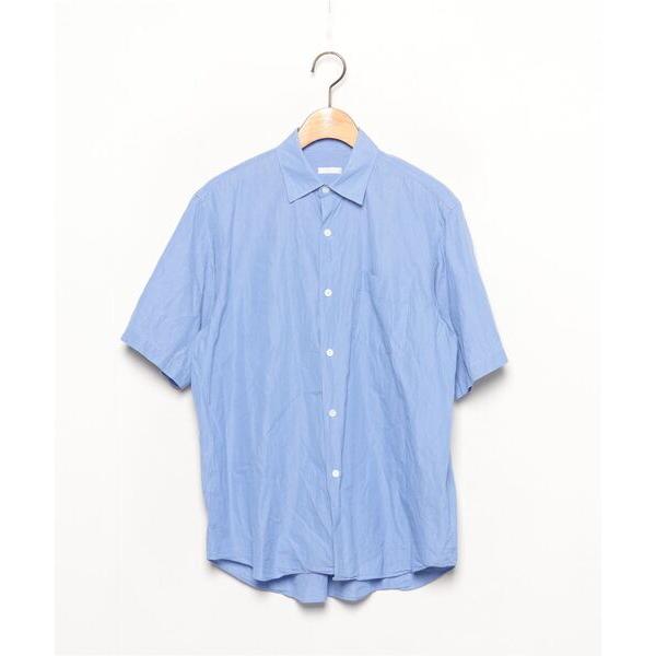 「COMOLI」 半袖シャツ 0 ブルー レディース