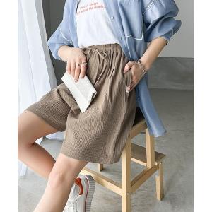 「Java」 ハーフパンツ MEDIUM ベージュ レディース｜zozo