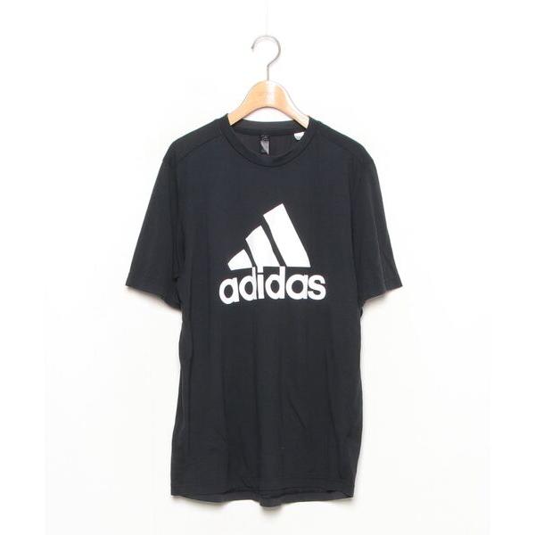 レディース 「adidas」 半袖Tシャツ L ブラック