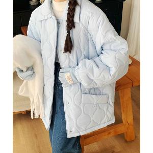 ダウンコート ダウンジャケット 裏地ボア中綿ジャケット レディース