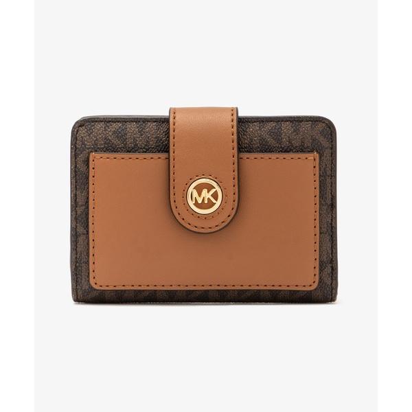 財布 MK CHARM タブ コンパクト ポケット ウォレット スモール レディース