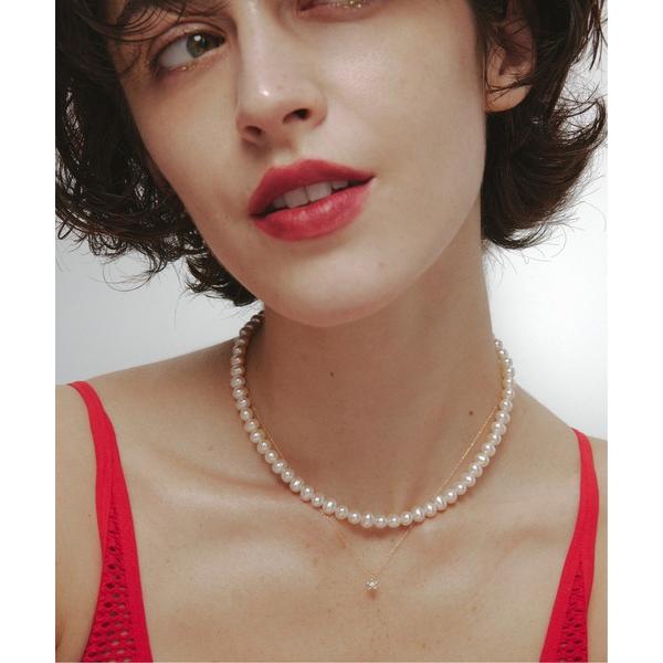 ネックレス レディース 「les bon bon」glow pearl necklace BOB38...