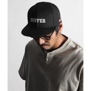 帽子 キャップ メンズ DUFFER ORIGINAL FLAT VISOR CAP：フラットバイザー キャップ｜zozo
