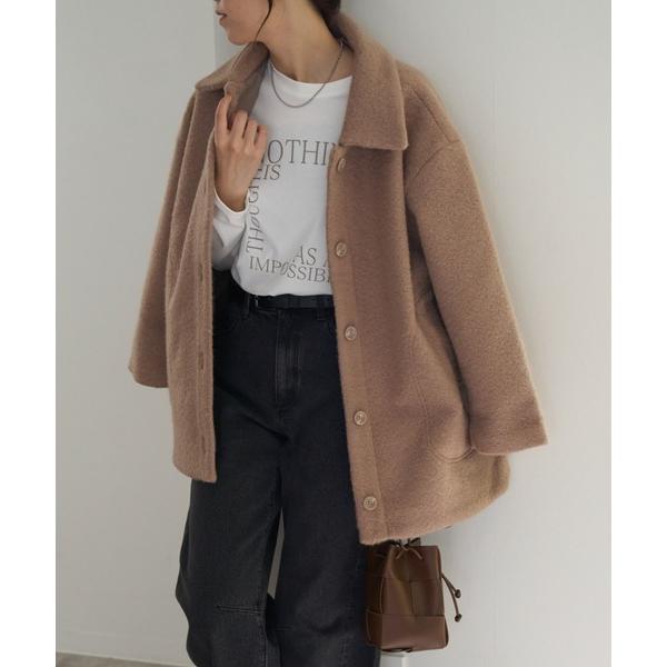 ブルゾン アウター シープボアブルゾン レディース