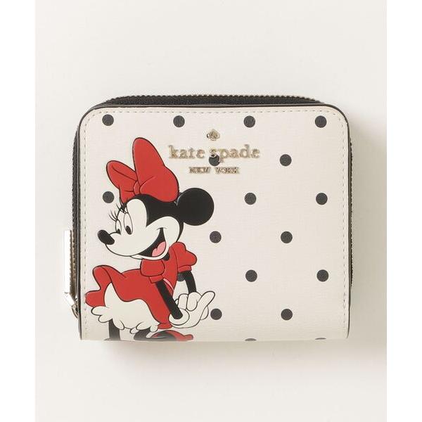 「kate spade new york」 財布「Disneyコラボ」 ONESIZE ホワイト レ...