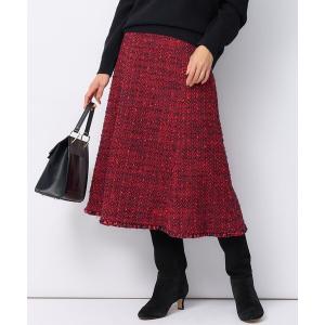 23区（ニジュウサンク） スカート GIOLICAカラーミックスツイード