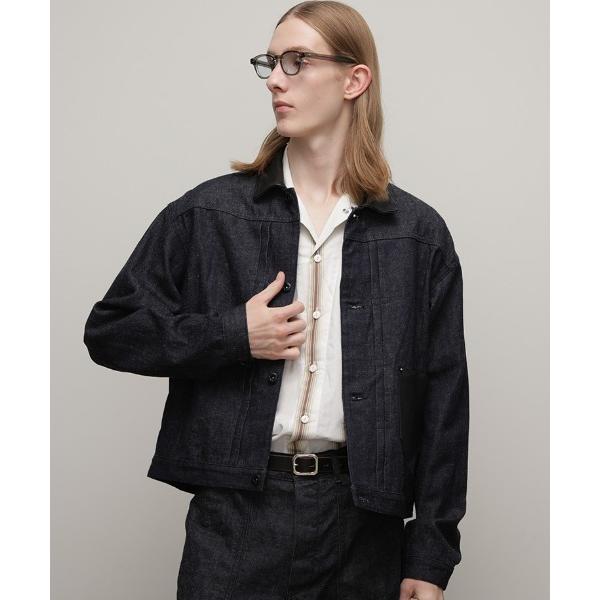 デニムジャケット gジャン Schott/ショット/DENIM LEATHER COMBI G-JA...