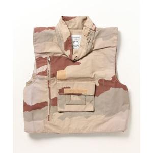 ジャケット ブルゾン メンズ 「Deadstock」FRANCE MILITARY FRAGRATION VEST｜zozo